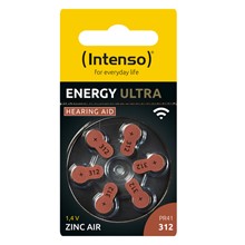 4034303029013 - Intenso Energy Ultra Hearing Aid A312 6Adet - 1