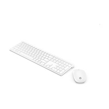 4Cf00Aa - Hp Pavilion Wireless Keyboard And Mouse 800 Beyaz Tr - 1