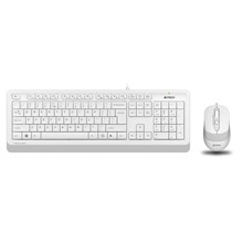 A4-Tech F1010 Beyaz Usb Klavye Mouse Set - Mm F1010-B - 1