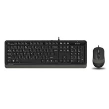 A4-Tech F1010 Gri Usb Klavye Mouse Set - Mm F1010-G - 1