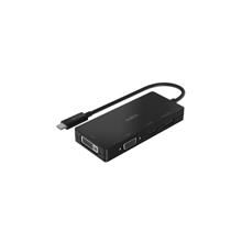 Avc003Btbk - Belkin Usb-Cden Çoğaltıcı Video Adaptör (Hdmı , Vga , Displayport Ve Dvı) - 1