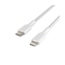 Caa004Bt2Mwh - Belkin 2M Boost Charge Braided Lightning Usb-C Whtbelkin 2M Boost Charge Braided Lightning Usb-C Wht - 1