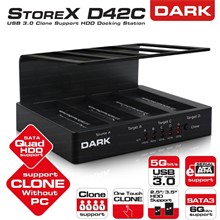 Dark Dk Ac Dsd42C  Usb3.0  4Lü Disk İstasyonu - 1