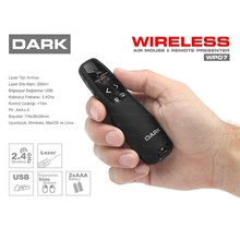 Dark Dk-Ac-Wp07 Kırmızı Lazerli Kablosuz Presenter - 1