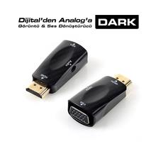 Dark Dk-Hd-Ahdmıxvga2 Hdmı To Vga,Ses Analog Dönüş - 1