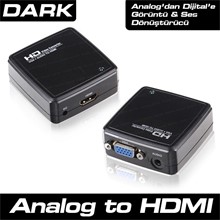 Dark Dk-Hd-Avgaxhdmı Vga To Hdmı Dönüştürücü  - 1