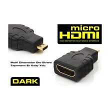 Dark Micro Hdmı - Hdmı Dönüştürücü Cep Telefonu Dk-Hd-Ahdmıxmıcro - 1