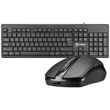 Everest Km-515 Siyah Usb Combo Q  Klavye+Mouse Set - 1