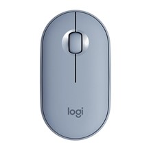 Logitech M350 Pebble Kablosuz Mavi-Gri 910-005719 - 1