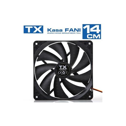 Tx Txccf14Bk 14Cm Sessiz Kasa Fanı