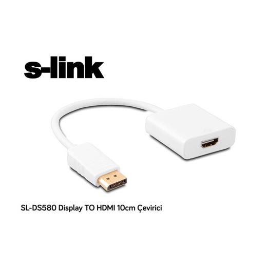 S-Link Sl-Ds580 Display To Hdmı 10Cm Çevirici