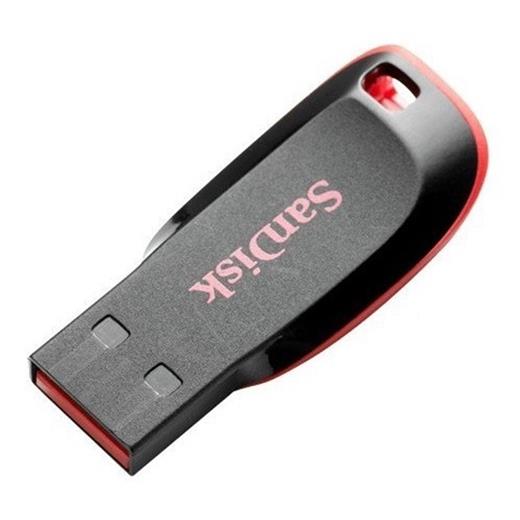 Sandisk 64Gb Cruzer Blade Usb 2.0 Sdcz50-064G-B35