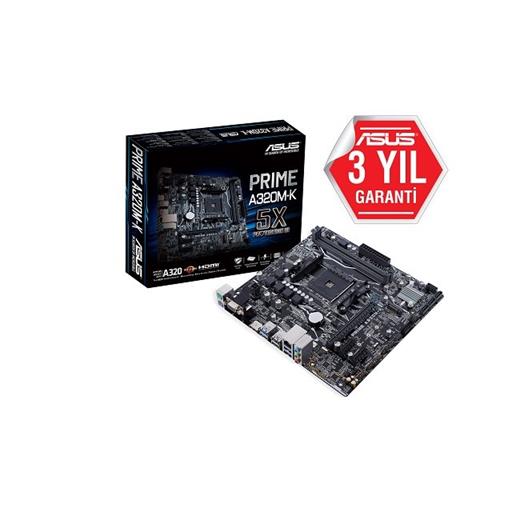 Asus Prime A320M-K Am4 Ryzen Ddr4 Hdmi Usb3.1 90Mb0Tv0-M0Eay0