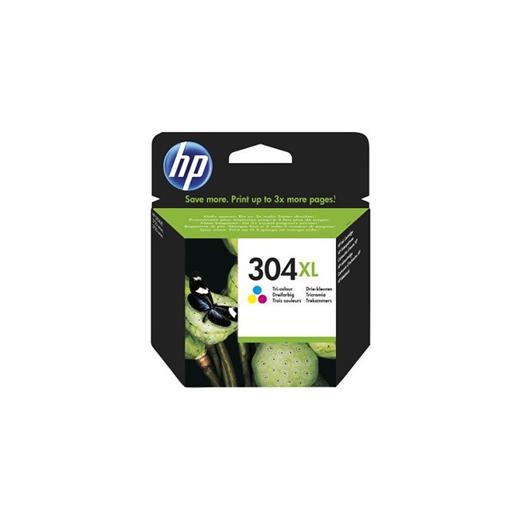 Hp N9K07A No 304Xl Yüksek Kapaste Üç Renkli Kartuş