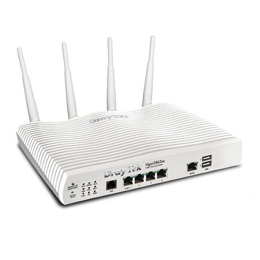 Draytek Vigor 2862Ac Vdsl2 & Adsl2 Dual-Wa Firewal Vıgor 2862Ac