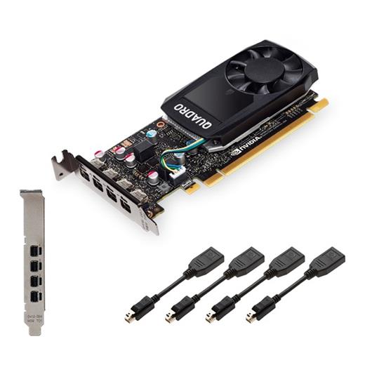 Pny Quadro P620 2Gb Gddr5 128B 4Mdp(Mdp To Dp) Vcqp620-Pb
