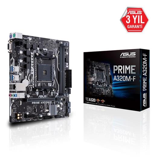 Asus Prime A320M-F Am4 Ryzen Ddr4 Usb3.1 90Mb1130-M0Eay0