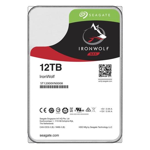 Seagate 12Tb Ironwolf 3.5