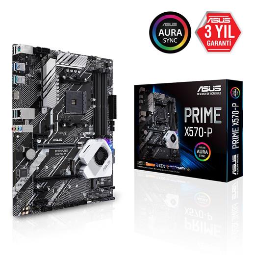 Asus Prime X570-P Am4 Ddr4 M.2 Pcıe 4.0 90Mb11N0-M0Eay0