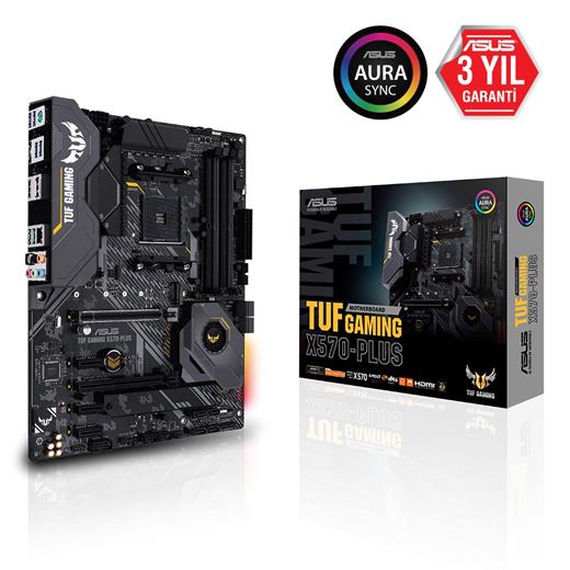 Asus Tuf Gaming X570-Plus Am4 Ddr4 M.2 Pcıe 4.0 90Mb1180-M0Eay0