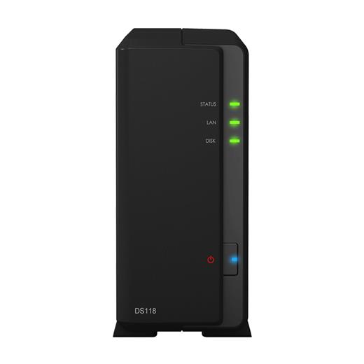 Synology Ds118 Nas Server 1 Adet-3.5 Disk Destekl