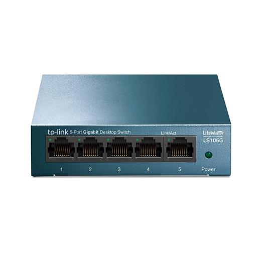 Tp-Link Ls105G 5 Port Gigabit Desktop Steel Case*