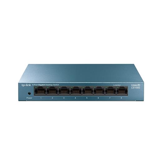 Tp-Link Ls108G 8 Port Gigabit Desktop Steel Case*
