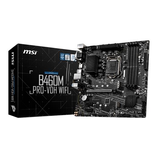 Msı B460M Pro-Vdh Wifi 1200P ( 10.Nesil Cpu ) B460M Pro-Vdh W