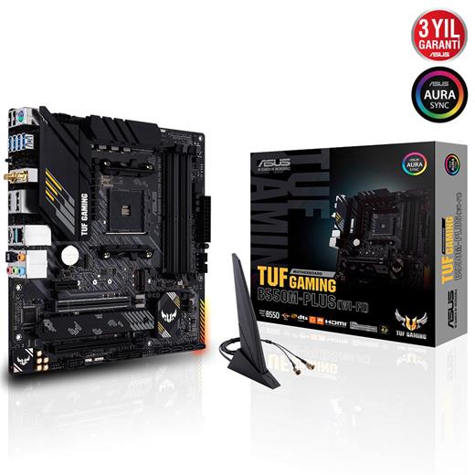 Asus Tuf Gaming B550M-Plus Wifi Am4 Ryzen Ddr4 90Mb1490-M0Eay0