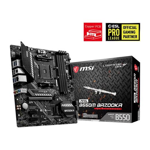 Msı Mag B550M Bazooka Am4 Ryzen Ddr4 Hdmi Dp Mag B550M Bazooka