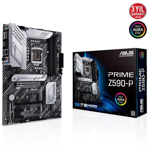 Asus Prime Z590-P 1200P Hdmi Dp Usb3.2 90Mb16I0-M0Eay0