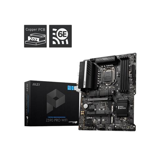Msı Z590 Pro Wifi 1200P Hdmi Dp Usb3.2 Z590 Pro Wıfı