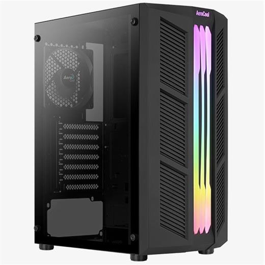 Aerocool Prime Rgb Gaming Midi Tower (650W 80+) Ae Prm V3P650Br