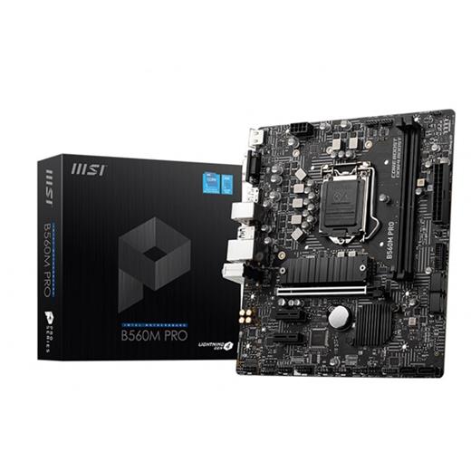 Msı B560M Pro 1200 D4 Vga Hdmi Dp Usb3.2 B560M Pro