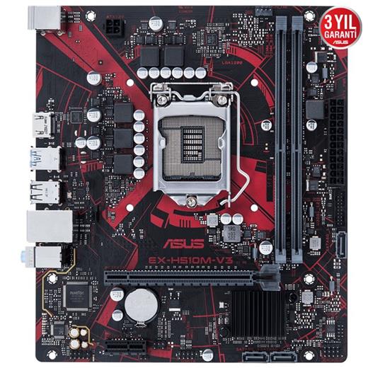 Asus Ex-H510M-V3 1200P Hdmi Usb3.2 90Mb19R0-M0Eaym