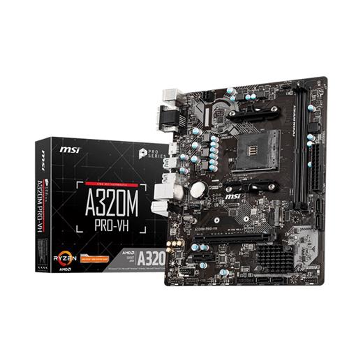 Msı A320M Pro-Vh Am4 Ryzen Ddr4 Vga Hdmi A320M Pro-Vh