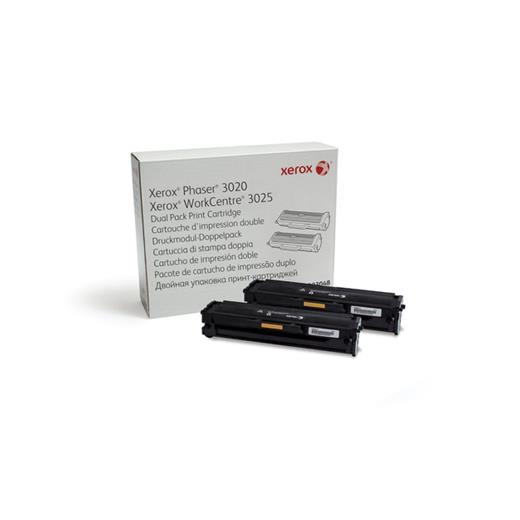 106R03048 - Xerox Phaser 3020 / Wc3025 2Li Black Toner (2X1500 Sf) (106R03048)