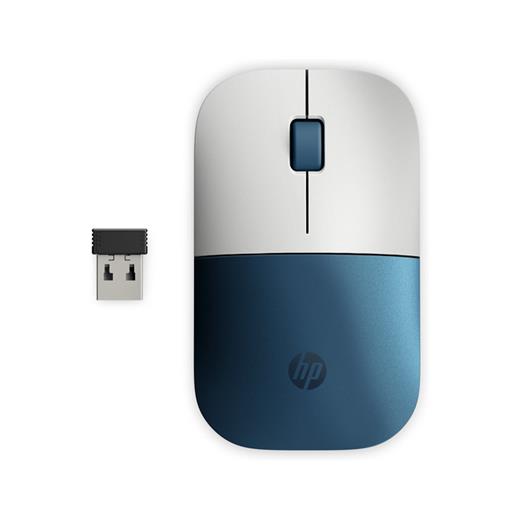 171D9Aa - Hp Z3700 Kablosuz Mouse - Mavi & Gümüş
