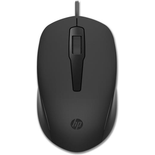 240J6Aa - Hp 150 Kablolu Mouse - Siyah /240J6Aa