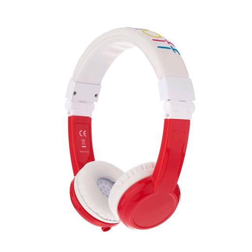 4029599095804 - Buddyphones Explore Çocuk Kulaklık Kırmızı