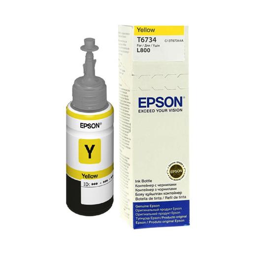 C13T67344A - Epson T6734 Yellow In Contaıner  70Ml