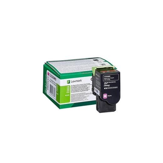C2350M0 - Lexmark C2350M0 Kırmızı Return Toner