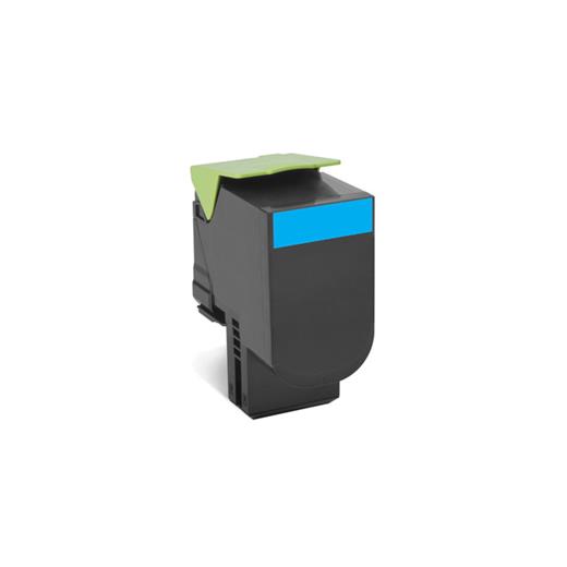 Lex80C8Xc0 - Lexmark 80C8Xc0 Mavi Return Toner 4000 Sayfa
