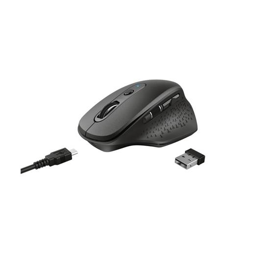 Tru23812 - Trust 23812 Ozaa Rechargeable Mouse-Siyah