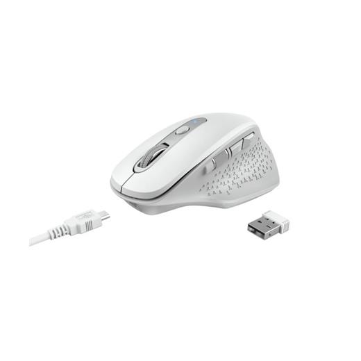 Tru24035 - Trust 24035 Ozaa Rechargeable Mouse-Whıte