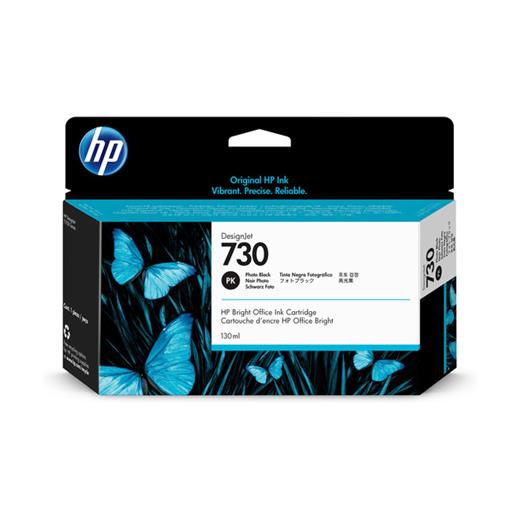 P2V67A - Hp P2V67A 130 Ml Photo Black Mürekkep Kartuş (730)