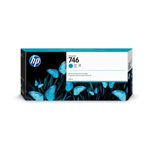 P2V80A - Hp P2V80A Cyan Mürekkep Kartuş 300-Ml (746)