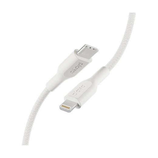 Pmwh1004Bt1Mpbb - Belkin Playa Örgülü Type Cden Lightning Kablo 1 Metre - Beyaz