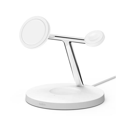 Wız009Vfwh - Belkin Boost^Charge™?Pro 3-İn-1 Wireless Charger With Magsafe 15W