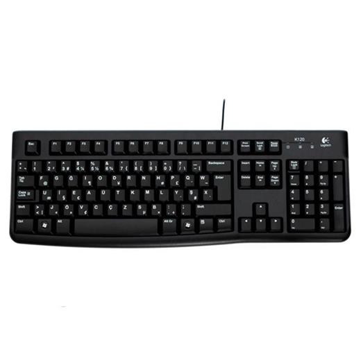 Logitech K120 Kablolu Klavye Tr F 920-004163